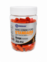 Orange Wire Connectors 14-22ga 100pk