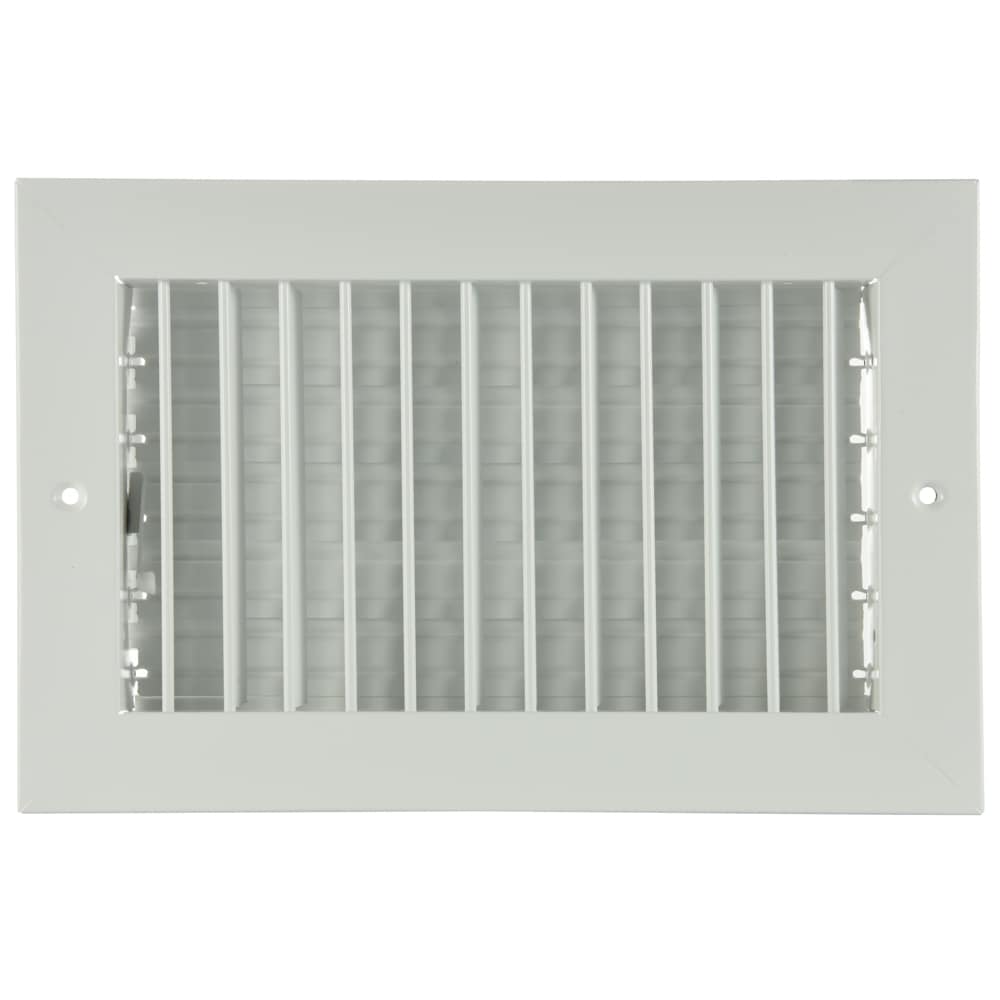 AL ADJUSTABLE SIDEWALL/CEILING 14X8 WHITE