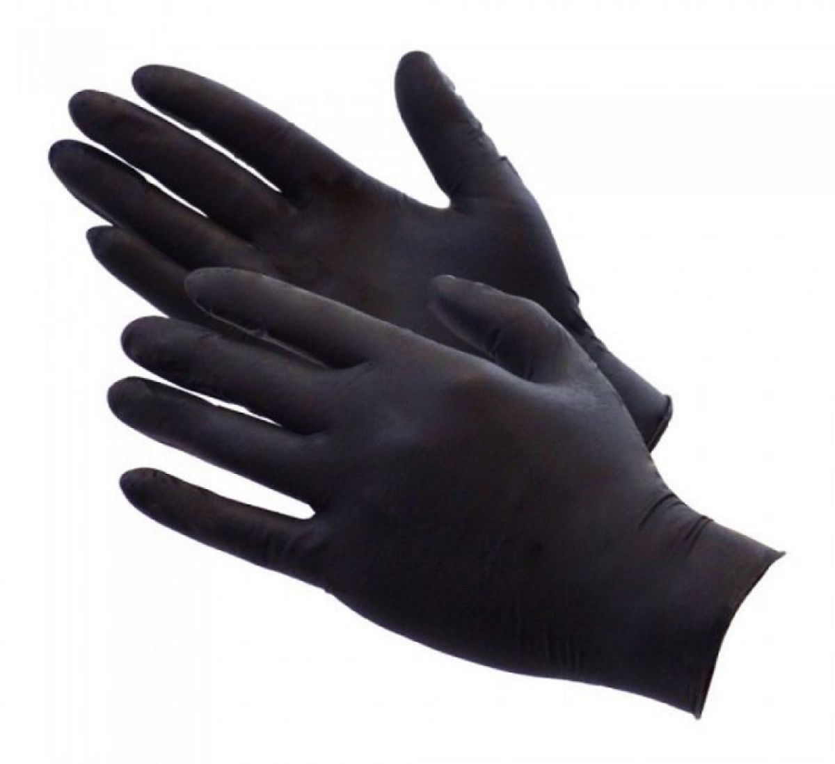 Black Nitrile Gloves 3ml - Pack of 100