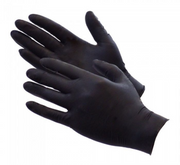 Black Nitrile Gloves 3ml - Pack of 100