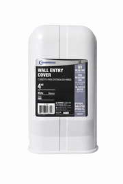 HVAC Line Set Wall Entry Cover ABS 4 in