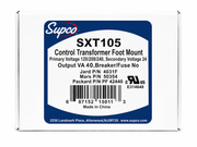 SXT105 is a universal 40 VA HVAC control transformer.