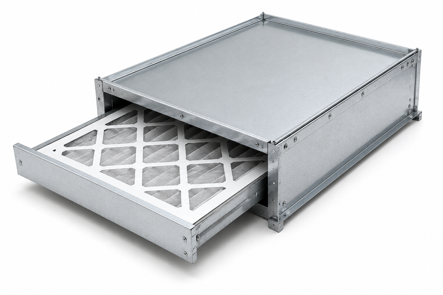 14x25 Furnace Base Filter Rack for 1" & 2" Filter