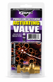 Purge Line-Set Flush Actuating Valve