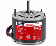 RESCUE 5470 Direct Drive Universal Blower Motor – 3/4 to 1/5 HP, 115V, 1075 RPM