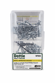 3/16'' x 1-1/4'' Hex Head Phillips/Square Wall Twister Kit