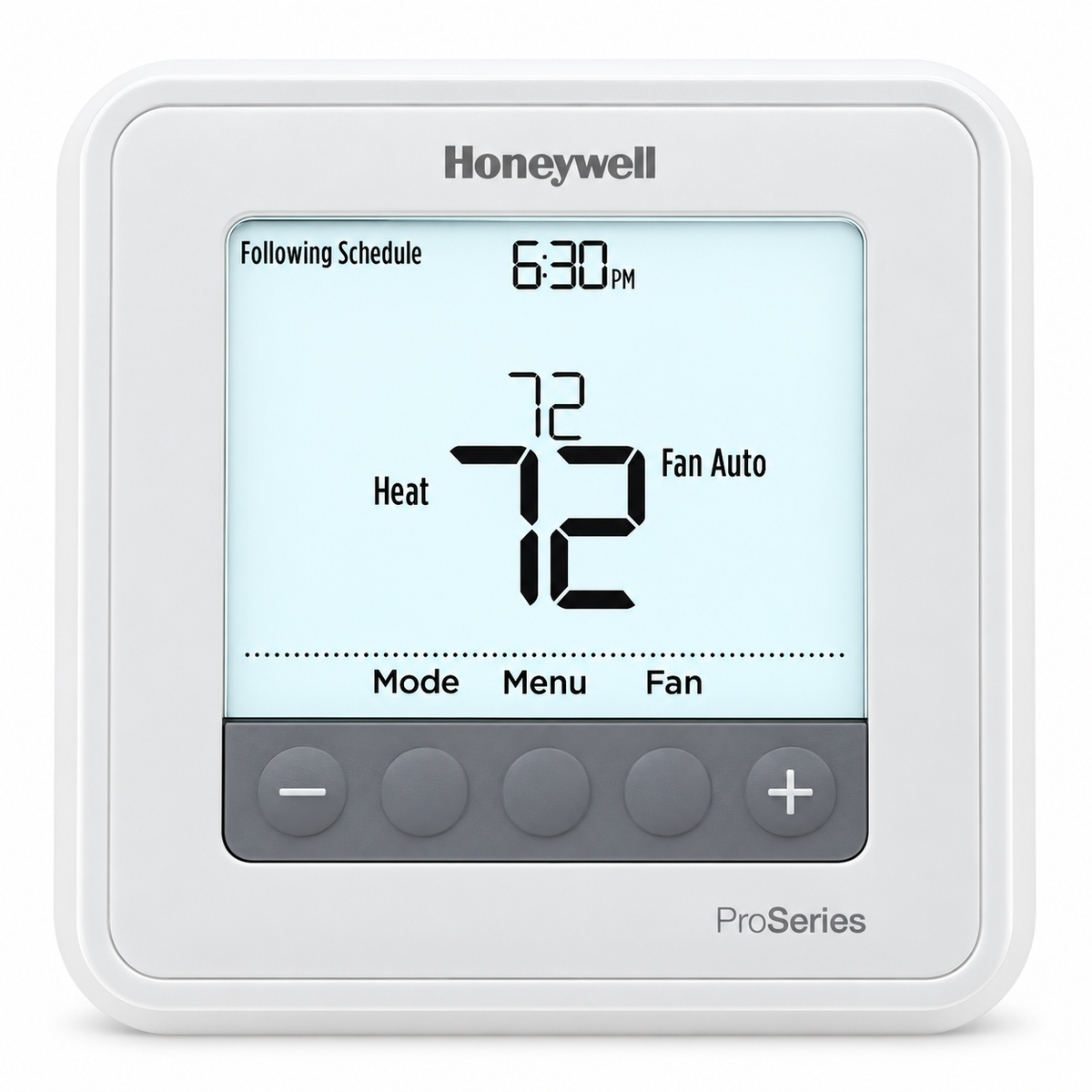 Honeywell Home T6 Pro TH6220U2000 Programmable Thermostat – 2H/2C Conventional, 2H/1C Heat Pump