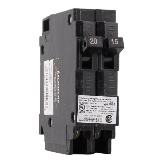 Murray 15 amp Double Pole Slim/Thin
