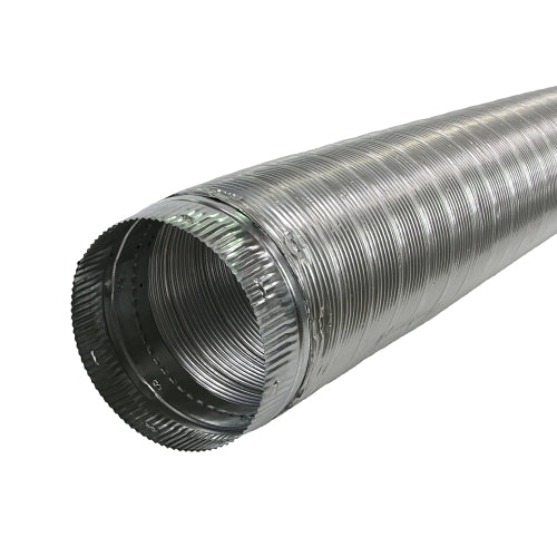 8" Aluminum Flex 6' Long W/Collars Bare