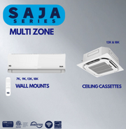 36K BTU NG Trade SAJA Multi-Zone Outdoor