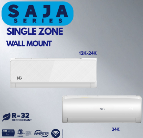 7K BTU NG Trade SAJA Indoor Wall Mount