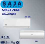 9K BTU NG Trade SAJA Indoor Wall Mount
