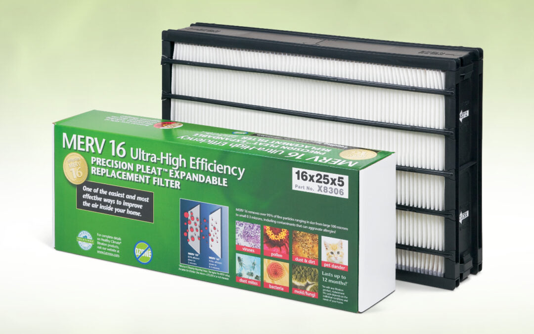 MERV 16 ULTRA-HIGH EFFICIENCY 16X25X5