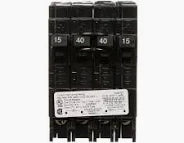 SIEMENS 15/40 AMP Quad Breaker