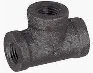 1/2" Tee Black Iron