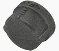 3/4" Cap Black Iron