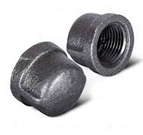 1/2" Cap Black Iron