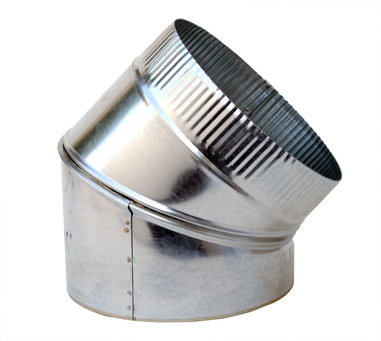 22" 45deg Adj. S.R. Elbow 24ga