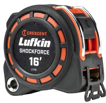 16' Lufkin Tape Measure Crescent