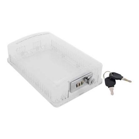Thermostat Guard with Key & Combination Lock