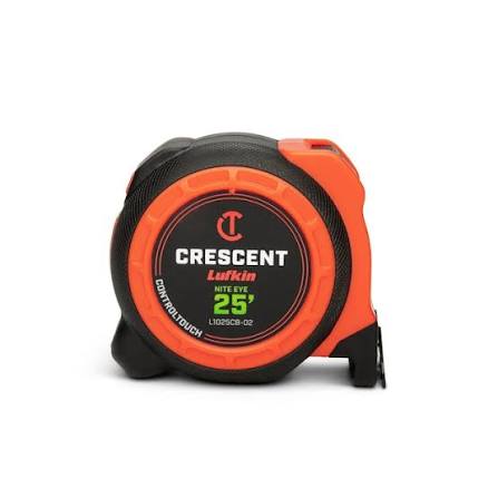 25' Lufkin Tape Measure Crescent