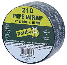 2" x 100' Pipe Wrap (10 Mil)