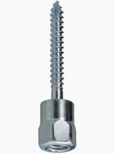 3/8"-16 Wood Bottom Mount Rod Hanger