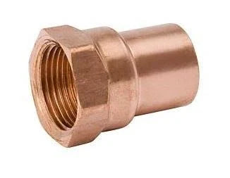 5/8"x 1/2" Female Adapter Copper