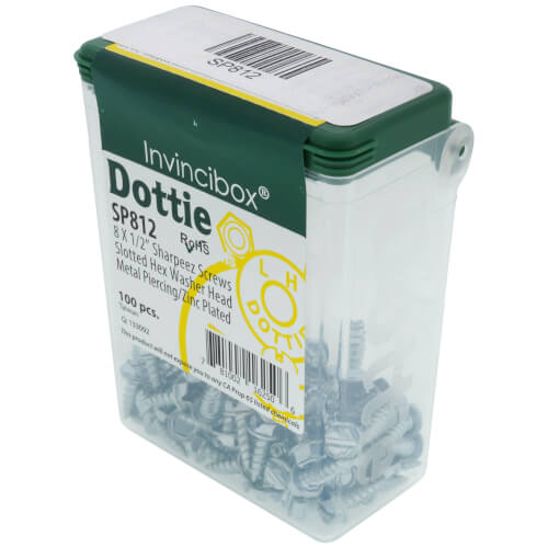#10 x 3/4" Hex Washer Head Self Drilling Screw (Tuff Pack)