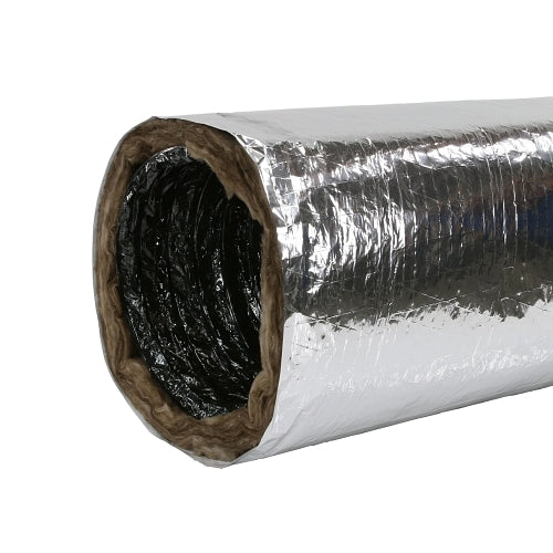 Silver Flex Duct R6 10" x 25'